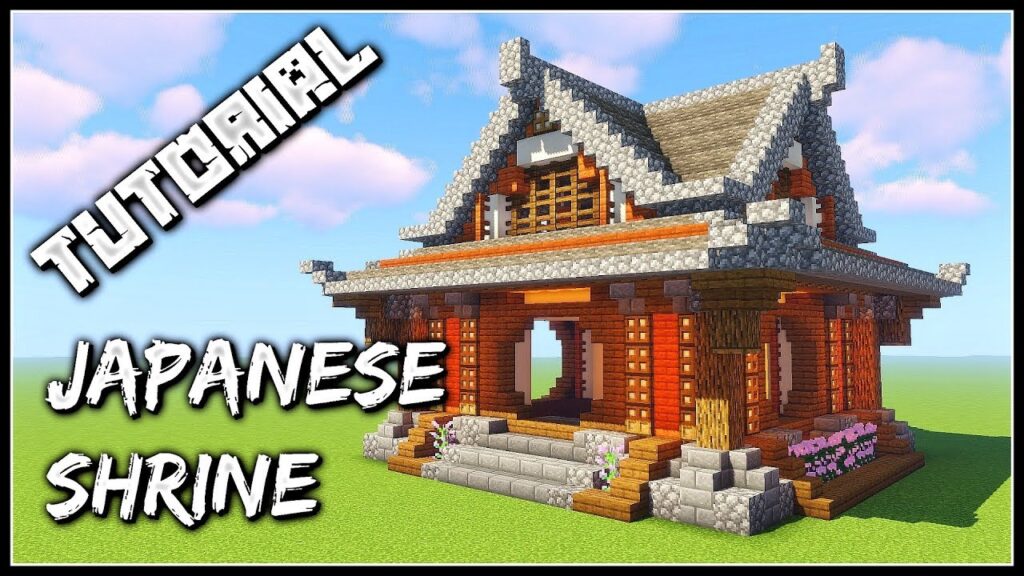 How To Construct A Japanese Shrine | Minecraft Tutorial - SimplyHindu